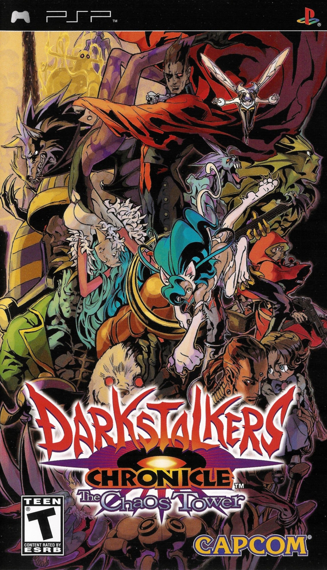 Darkstalkers Chronicle La Torre del Caos - PSP