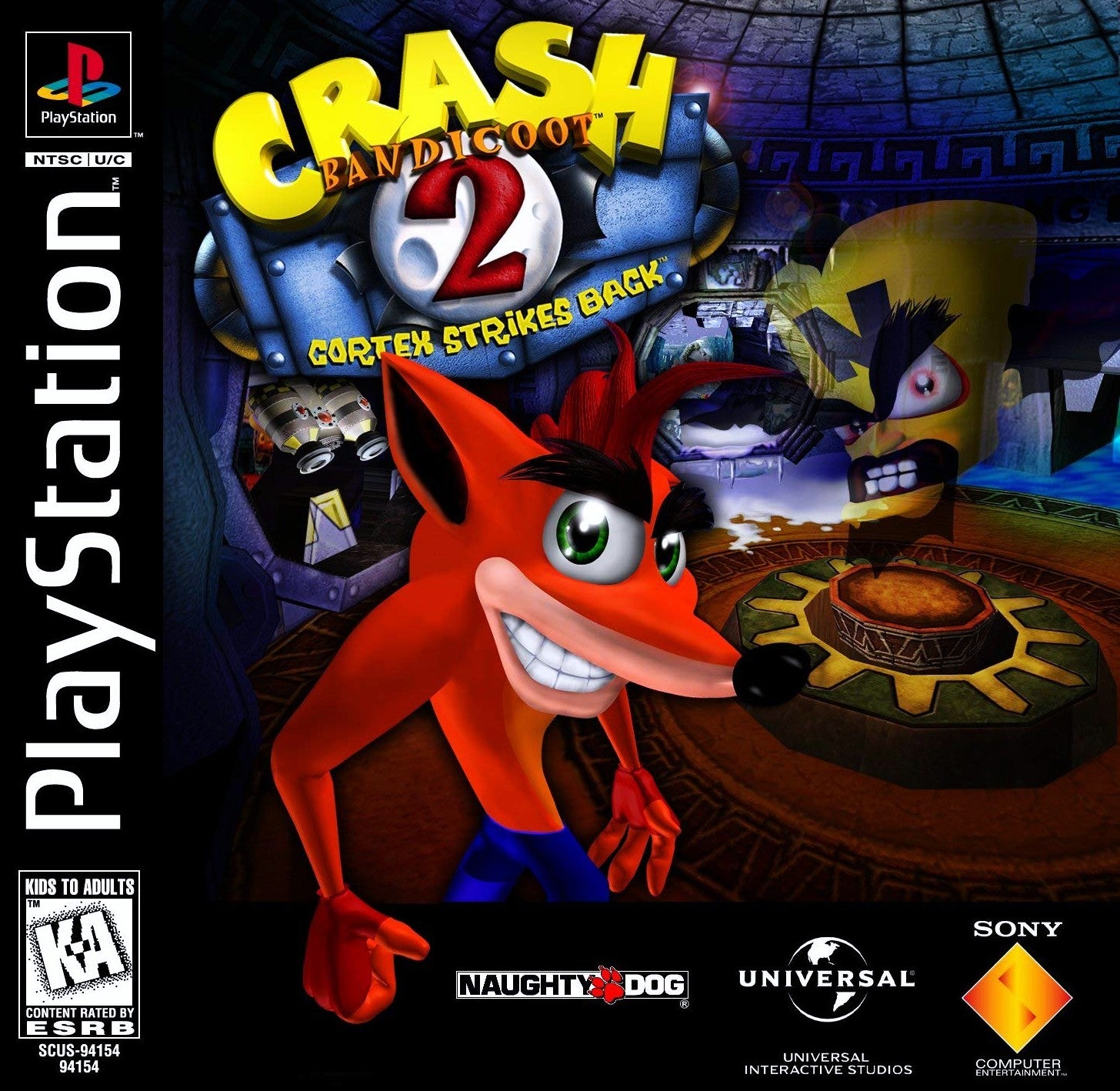 Crash Bandicoot 2 Cortex Strikes Back - Playstation