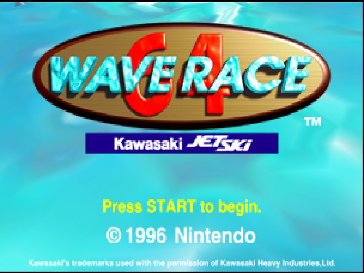 Wave Race 64 [Player's Choice] - Nintendo 64 - Retro Island Gaming