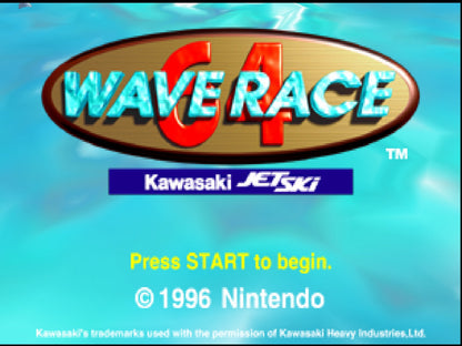 Wave Race 64 [Player's Choice] - Nintendo 64 - Retro Island Gaming