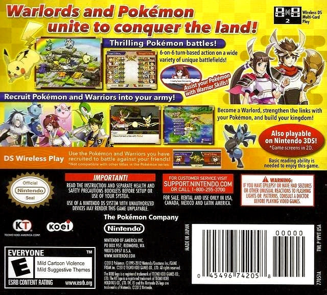 Conquista Pokémon - Nintendo DS