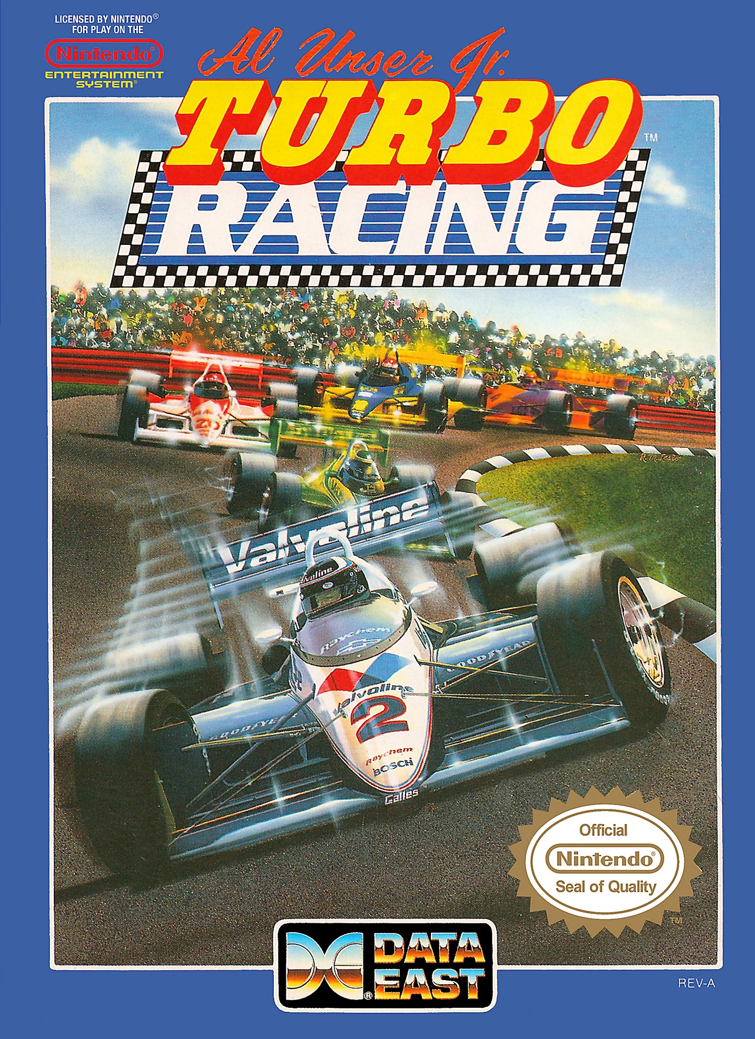 Al Unser Jr. Turbo Racing - NES