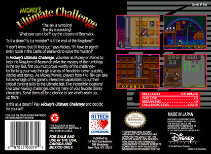 Mickey's Ultimate Challenge - Super Nintendo - Retro Island Gaming