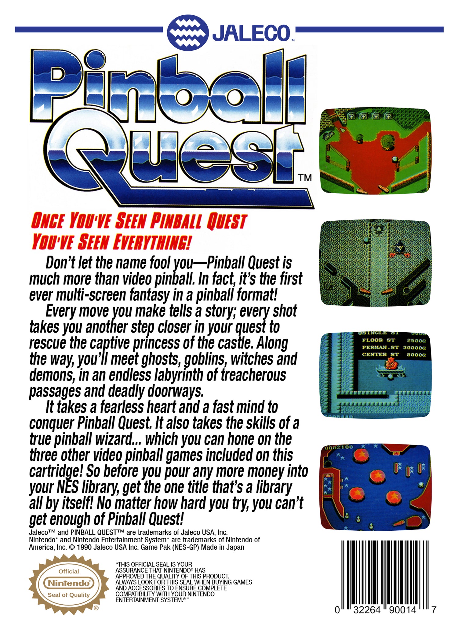 Pinball Quest - NES