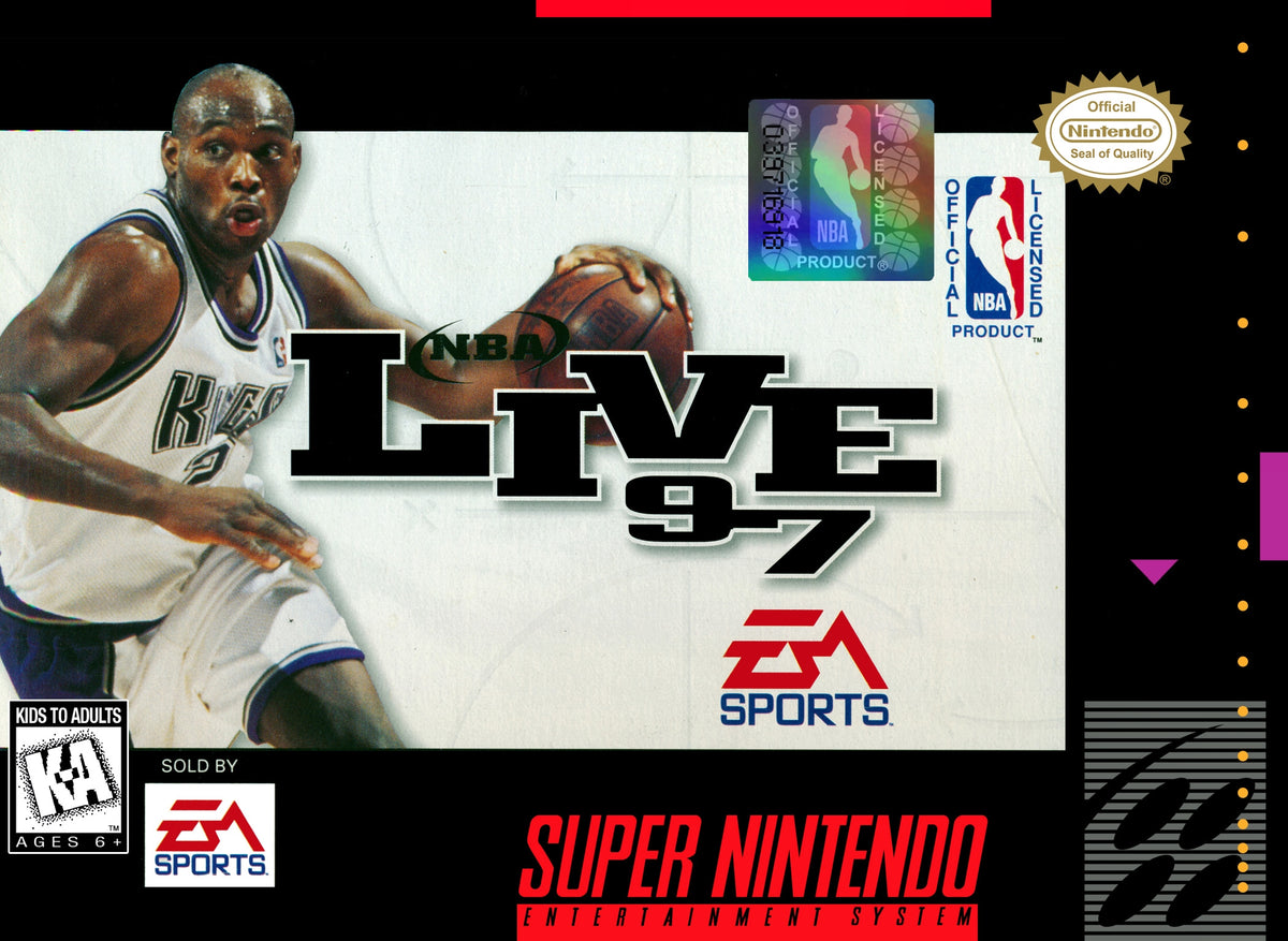 NBA Live 97 - Super Nintendo