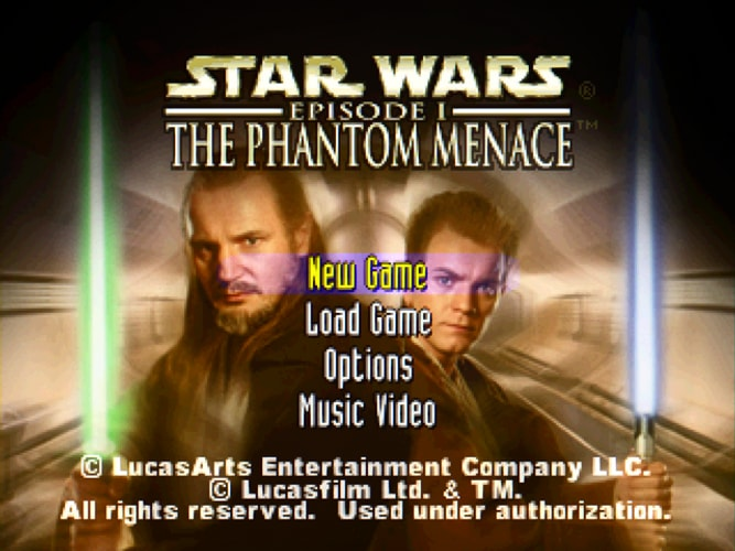 Star Wars Phantom Menace - Playstation