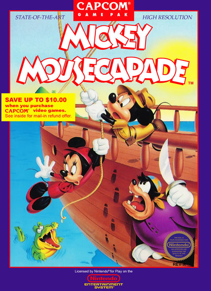 Mickey Mousecapade - NES - Retro Island Gaming