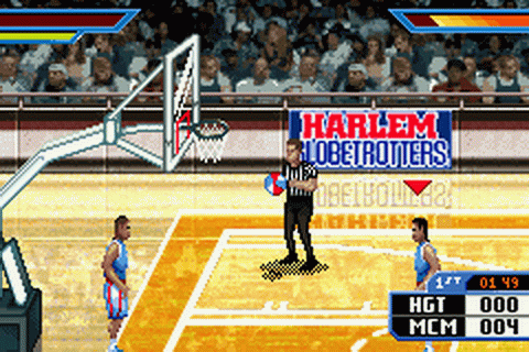 Harlem Globetrotters World Tour - GameBoy Advance