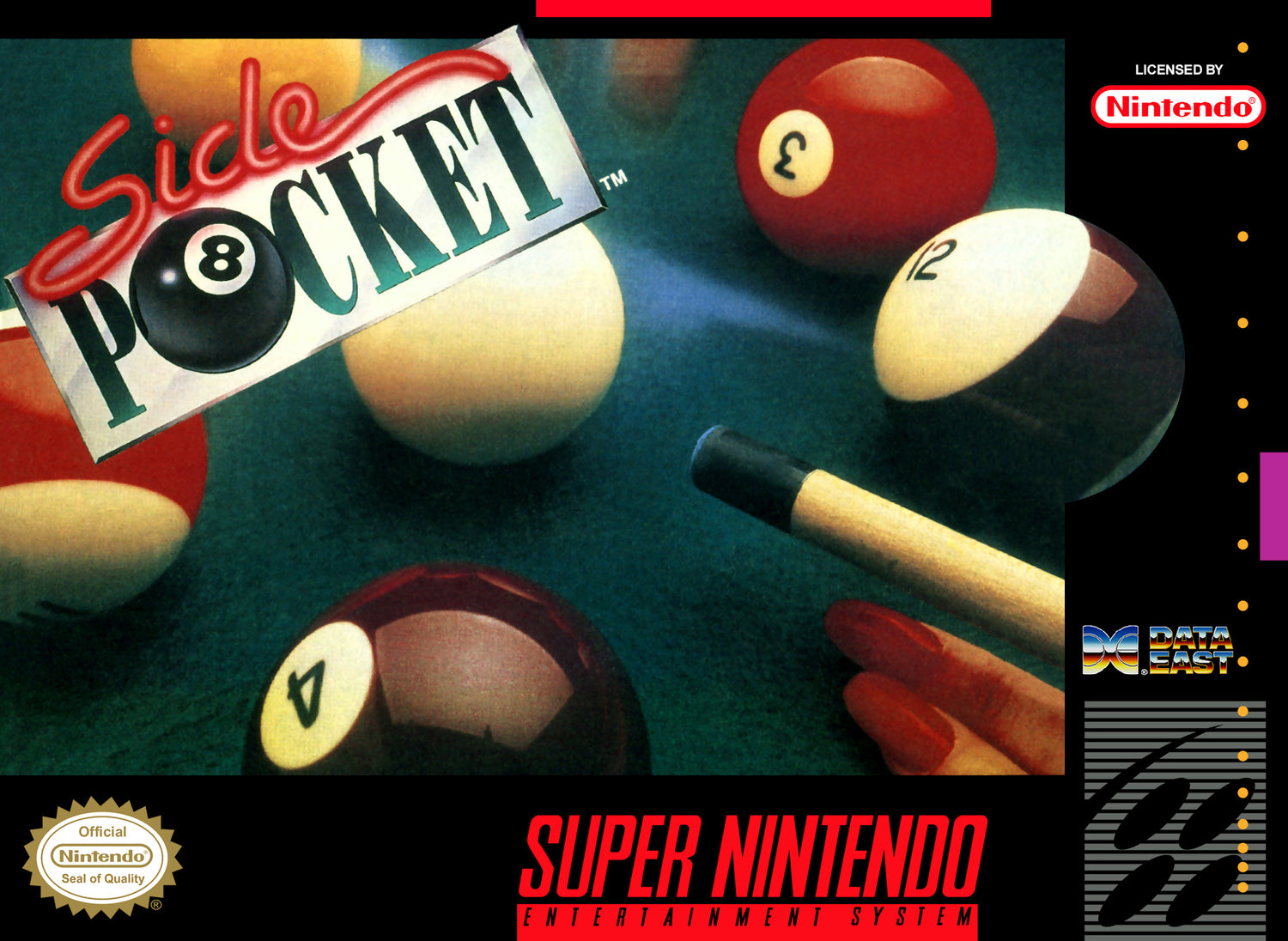 Side Pocket - Super Nintendo