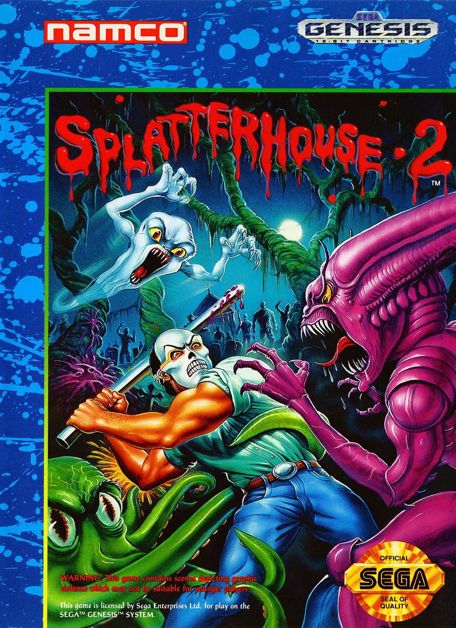 Splatterhouse 2 - Sega Genesis
