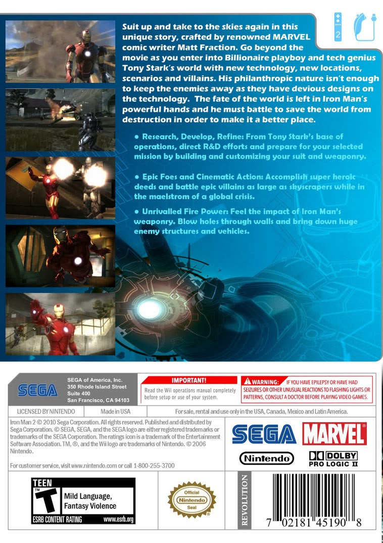 Iron Man 2 - Wii