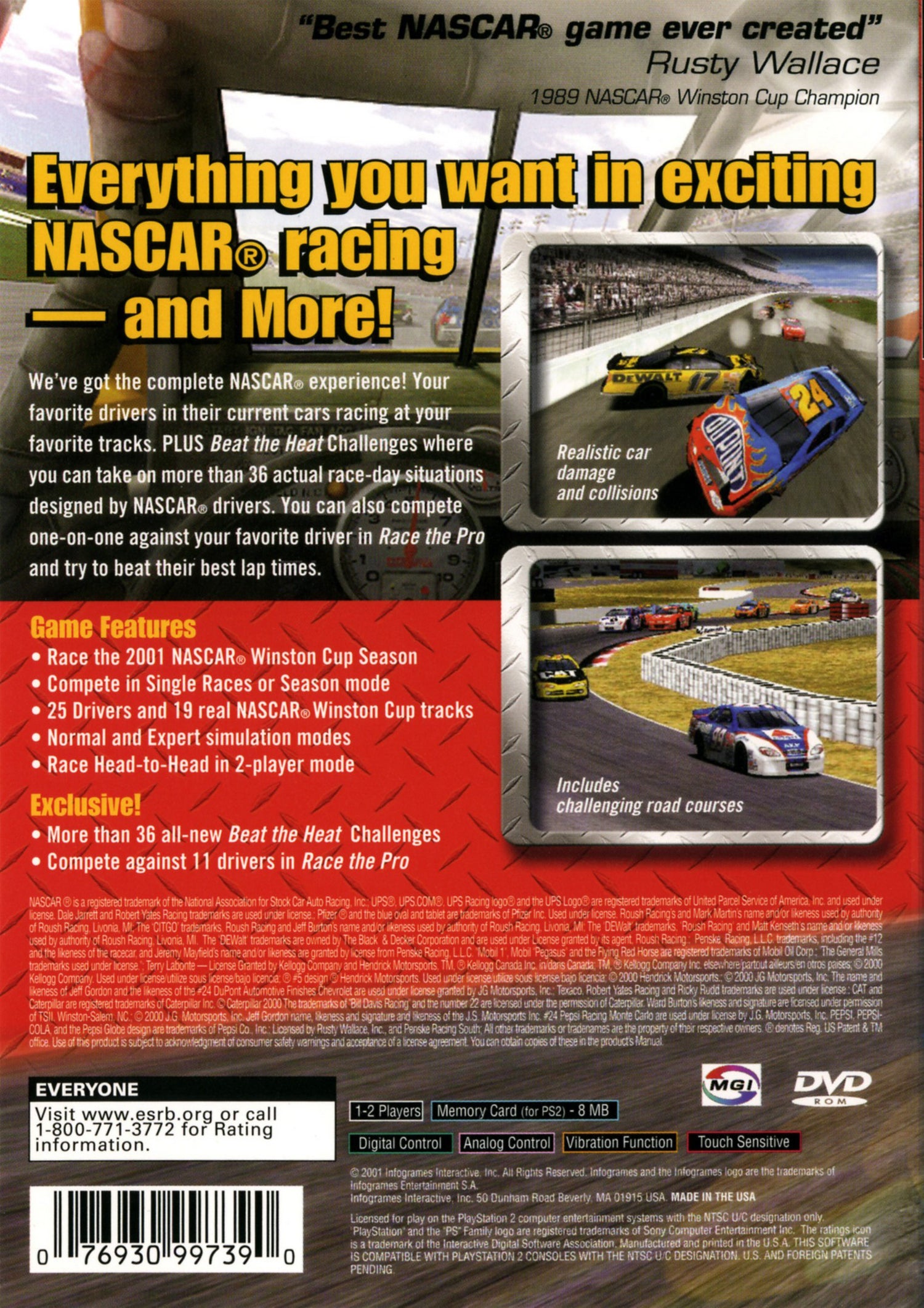 NASCAR Heat 2002 - Playstation 2
