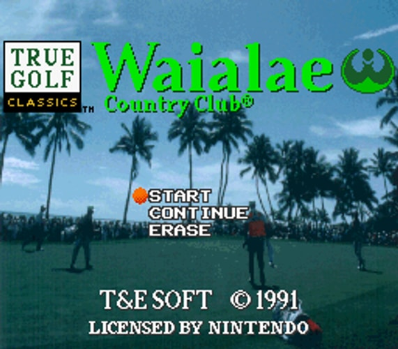 Waialae Country Club - Super Nintendo - Retro Island Gaming