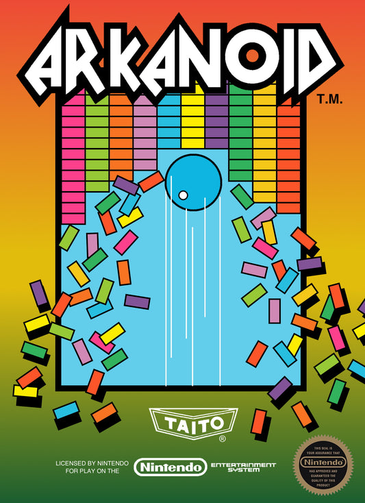 Arkanoid [5 Screw] - NES - Retro Island Gaming