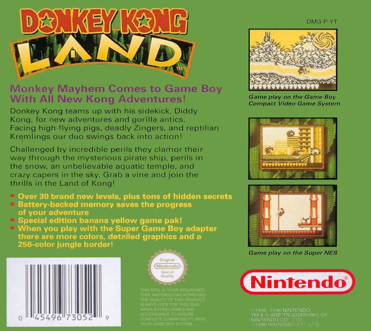 Tierra de Donkey Kong - GameBoy