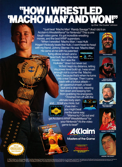 WWF Wrestlemania - NES - Retro Island Gaming