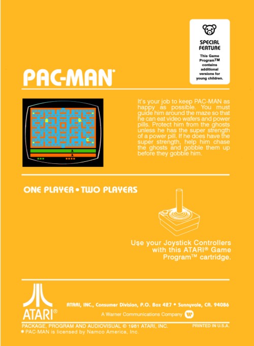 Pac-Man - Atari 2600