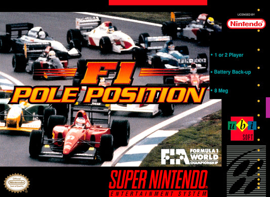 F1 Pole Position - Super Nintendo - Retro Island Gaming