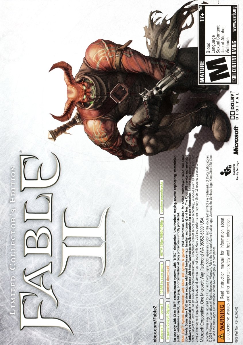 Fable II [Limited Collector's Edition] - Xbox 360