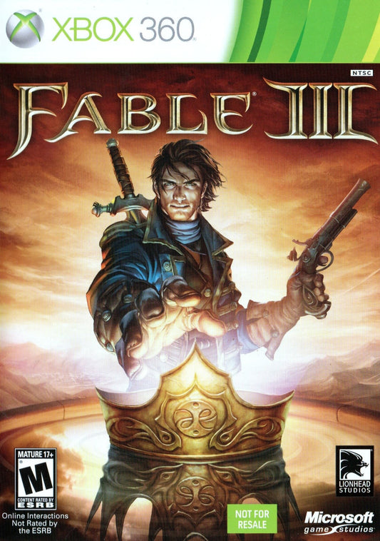 Fable III [Not For Resale] - Xbox 360 - Retro Island Gaming