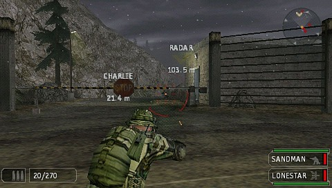 SOCOM US Navy Seals Fireteam Bravo 2 - PSP