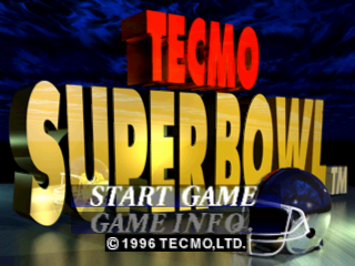 Tecmo Super Bowl - Playstation