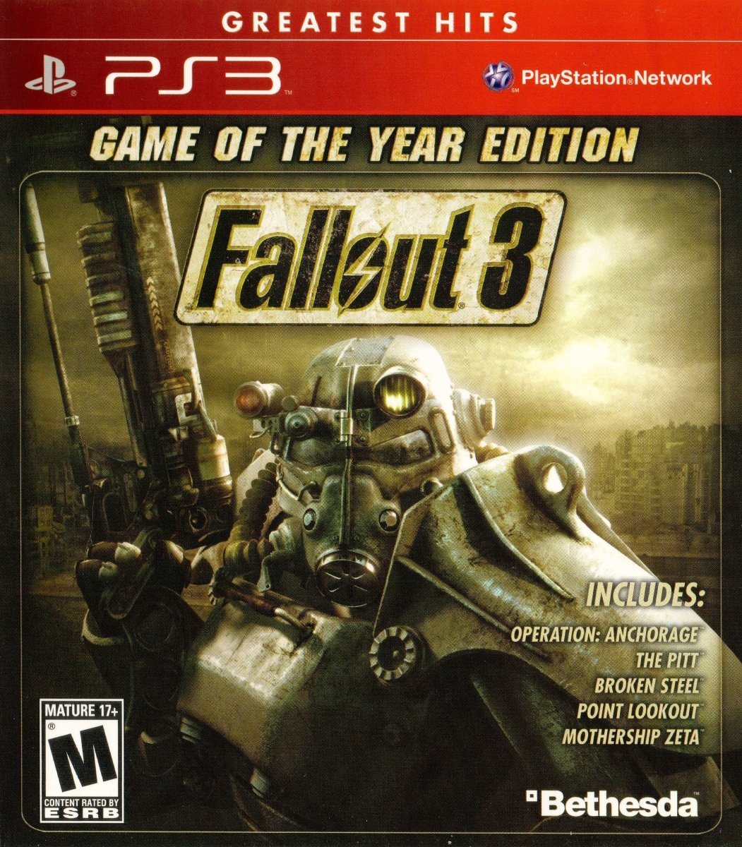 Fallout 3 [Game of the Year Greatest Hits] - Playstation 3 - Retro Island Gaming