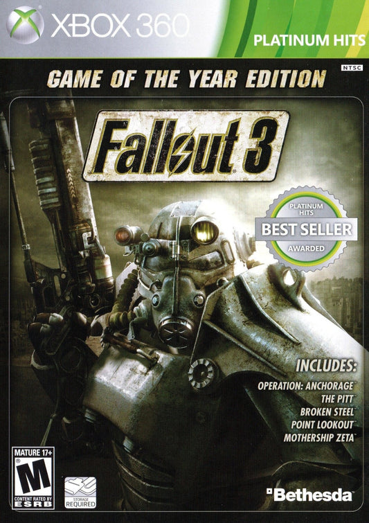 Fallout 3 [Game of the Year Platinum Hits] - Xbox 360 - Retro Island Gaming