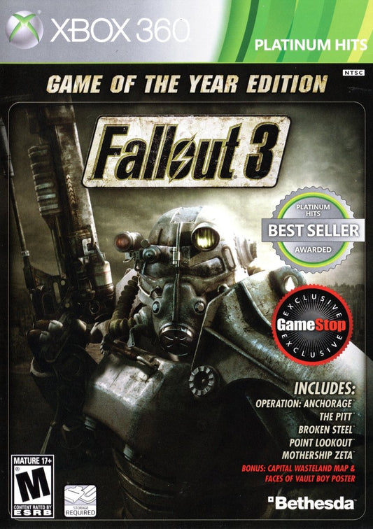 Fallout 3 [Game of the Year Platinum Hits] - Xbox 360 - Retro Island Gaming