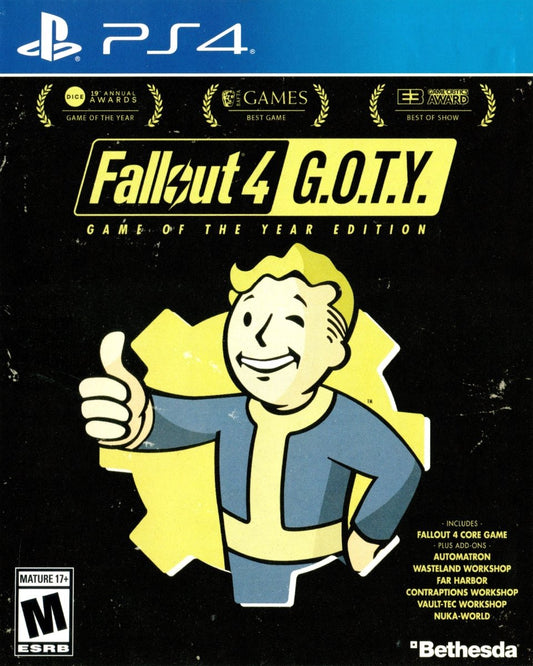 Fallout 4 [Game of the Year] - Playstation 4 - Retro Island Gaming