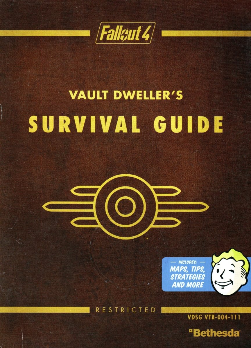 Fallout 4 Vault Dweller's Survival Guide Collector's Edition: Prima Official Game Guide - Guide Book - Retro Island Gaming