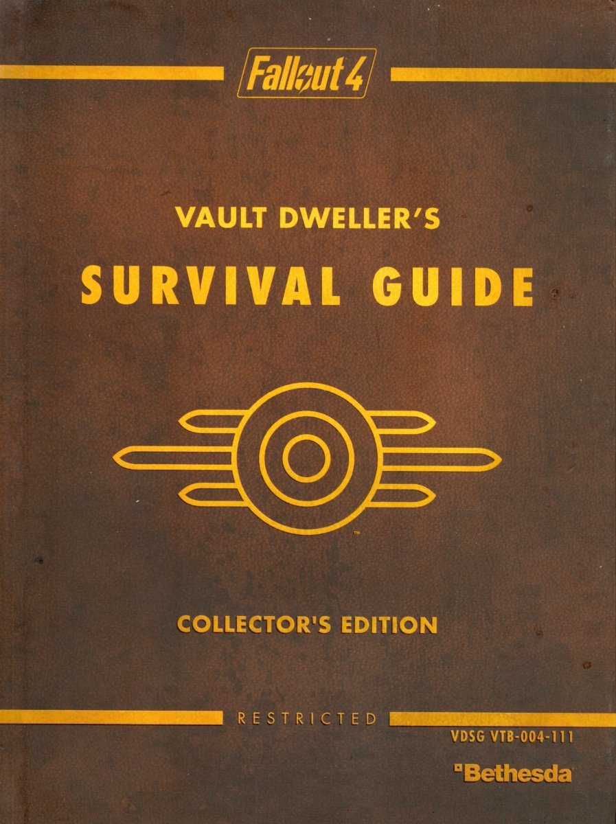 Fallout 4 Vault Dweller's Survival Guide Collector's Edition: Prima Official Game Guide - Guide Book - Retro Island Gaming