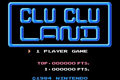 Famicom Mini: Clu Clu Land - JP GameBoy Advance - Retro Island Gaming