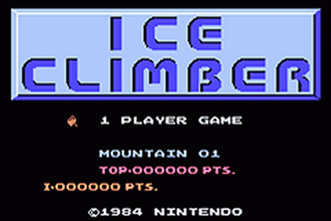 Famicom Mini: Ice Climber - JP GameBoy Advance - Retro Island Gaming
