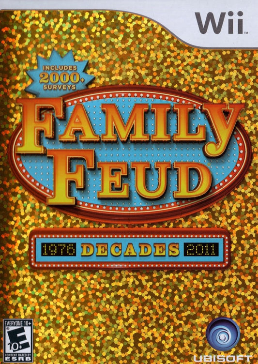 Family Feud Decades - Wii - Retro Island Gaming
