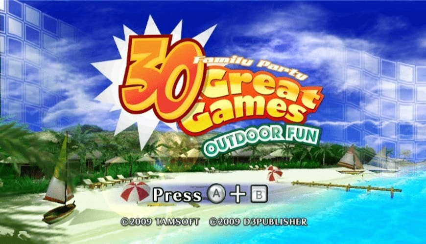 Family Party: 30 Great Games Outdoor Fun - Wii - Retro Island Gaming