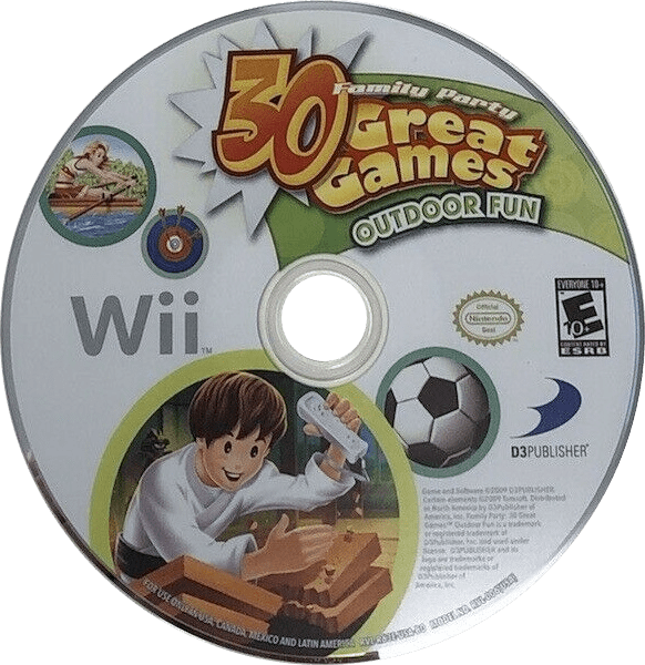 Family Party: 30 Great Games Outdoor Fun - Wii - Retro Island Gaming