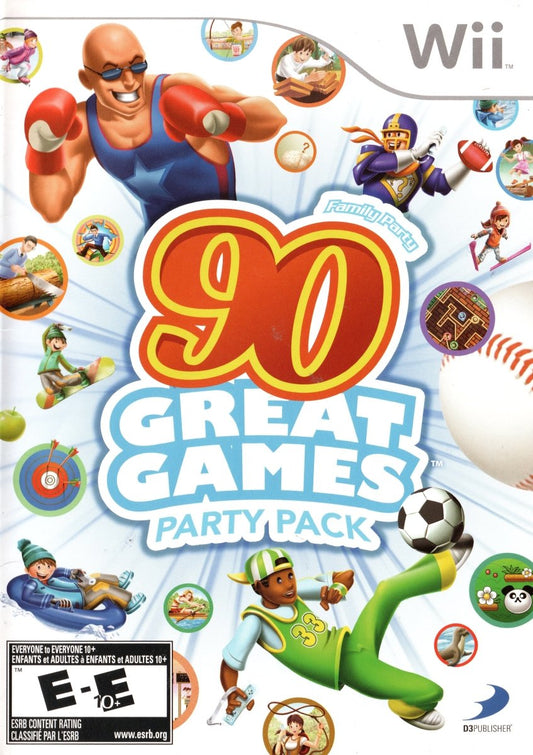 Family Party: 90 Great Games Party Pack - Wii - Retro Island Gaming