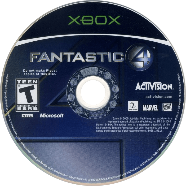 Fantastic 4 - Xbox - Retro Island Gaming