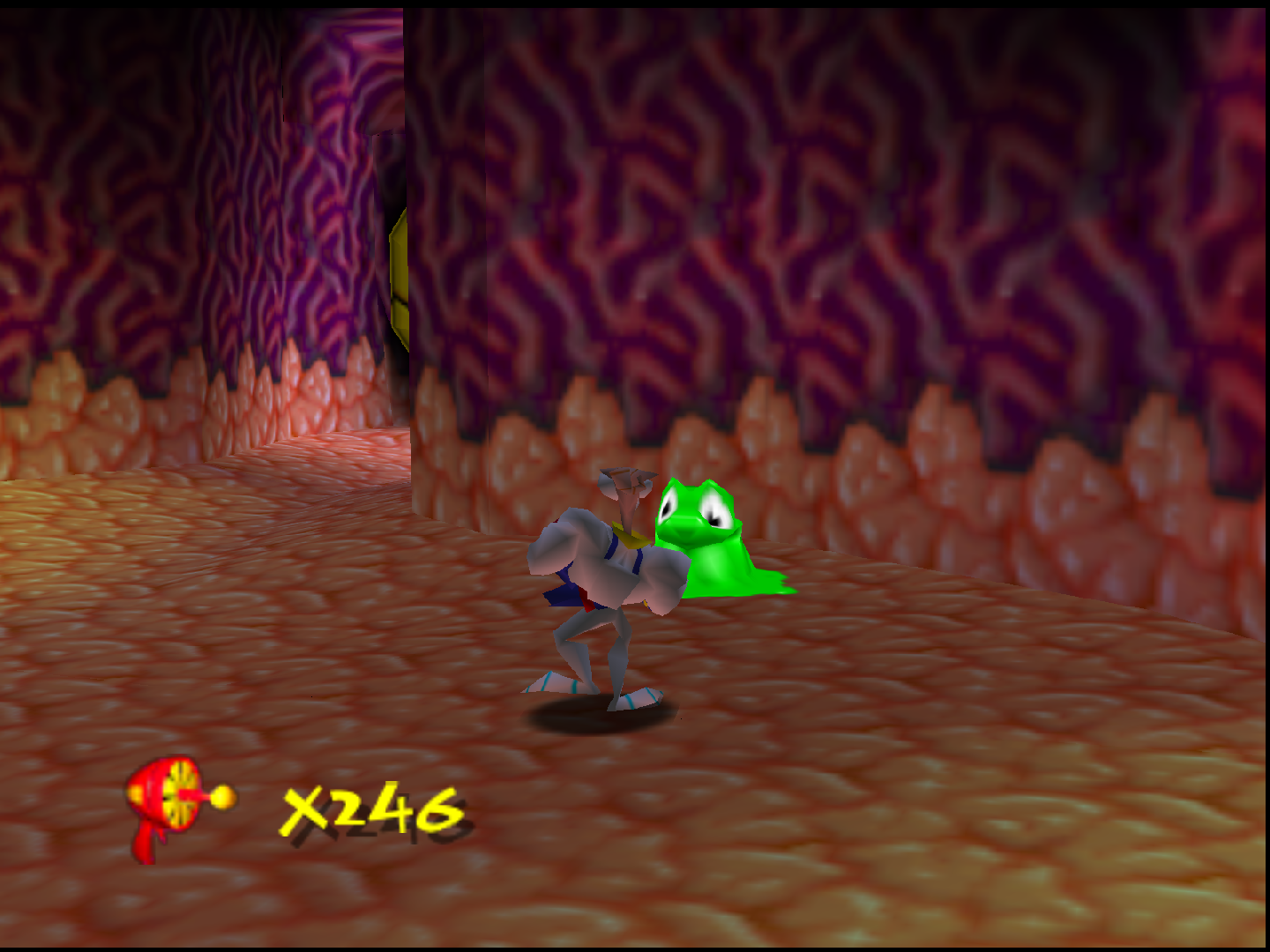 Earthworm Jim 3D - Nintendo 64