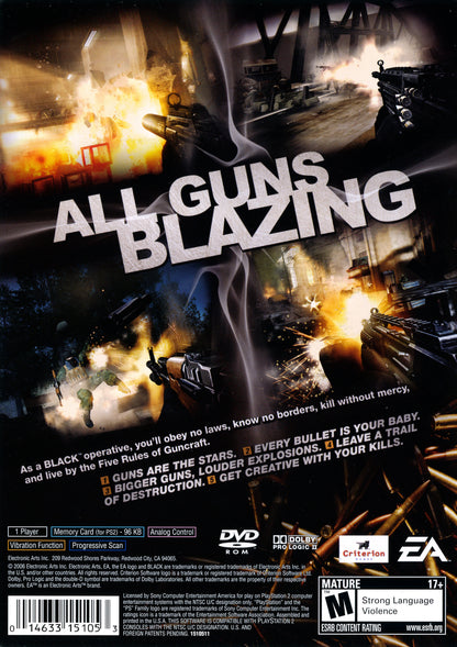 Black [Greatest Hits] - Playstation 2 - Retro Island Gaming