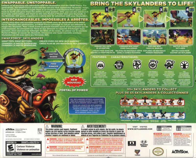Skylanders Swap Force [game only] - Nintendo 3DS