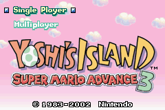 Yoshi's Island: Super Mario Advance 3 - GameBoy Advance