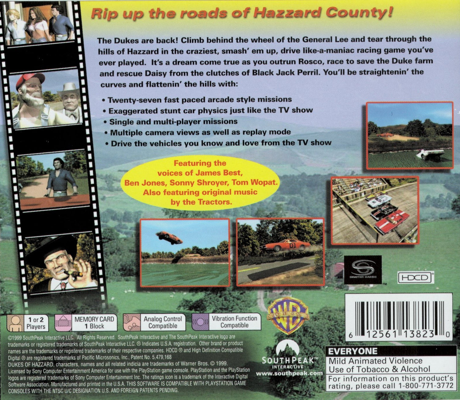 Dukes of Hazzard Racing for Home - Playstation