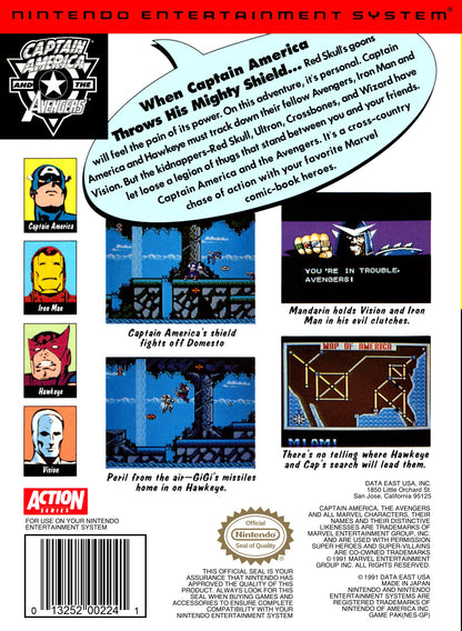 Captain America and the Avengers - NES - Retro Island Gaming
