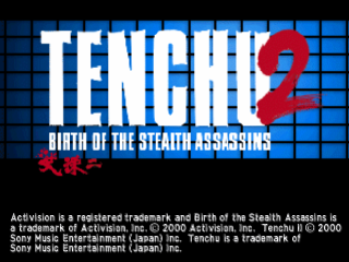 Tenchu: Stealth Assassins [Grandes éxitos] - Playstation