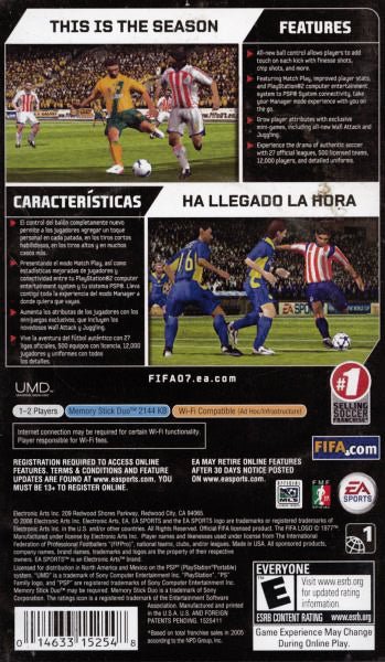FIFA 07 - PSP - Retro Island Gaming