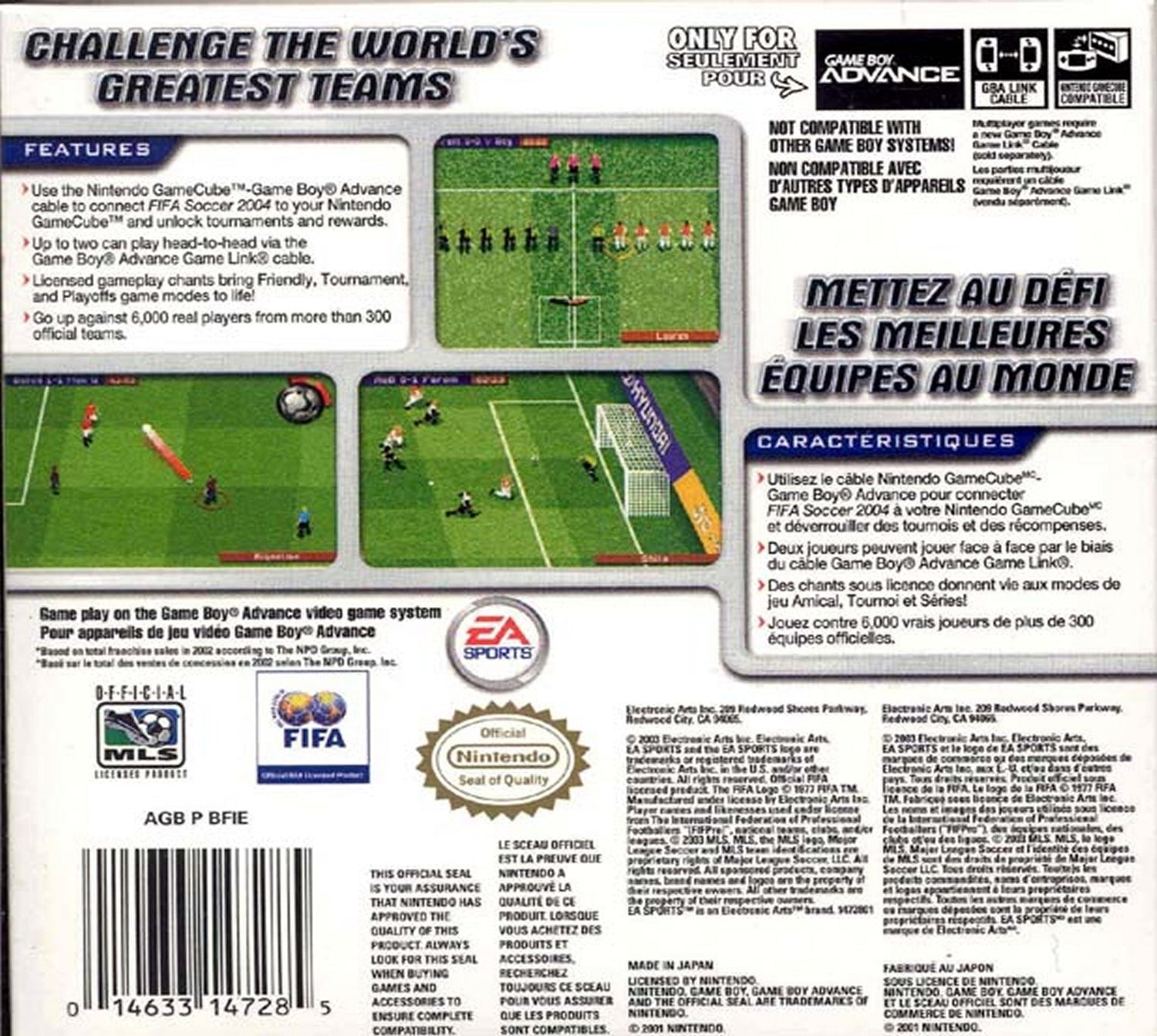 FIFA 2004 - GameBoy Advance - Retro Island Gaming