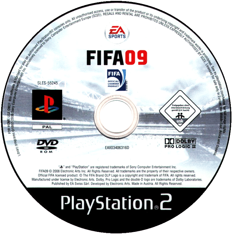 FIFA Soccer 09 - Playstation 2 - Retro Island Gaming