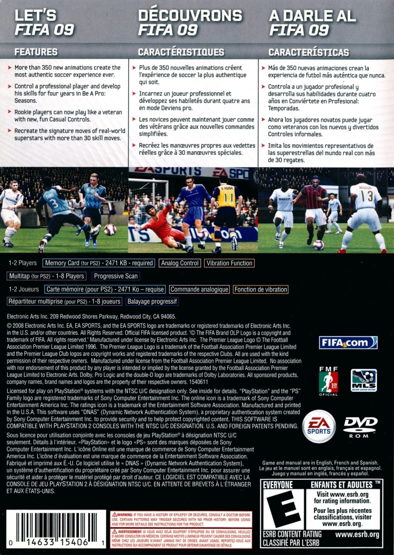 FIFA Soccer 09 - Playstation 2 - Retro Island Gaming
